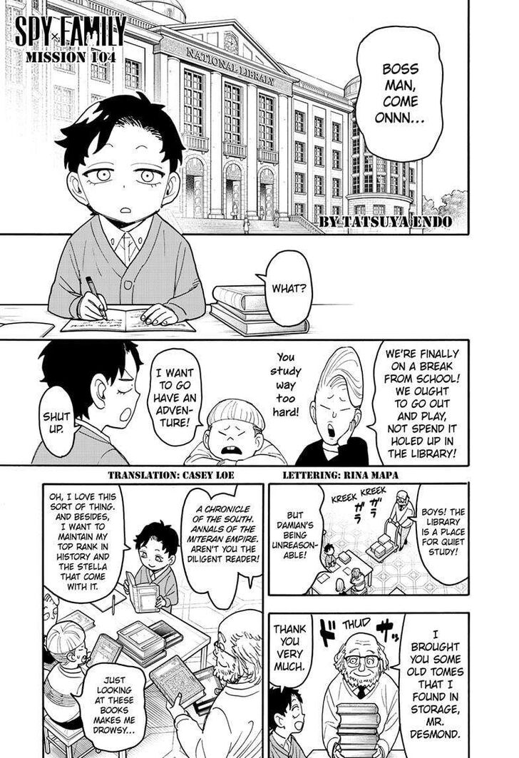Spy x Family, Chapter 104 image 01